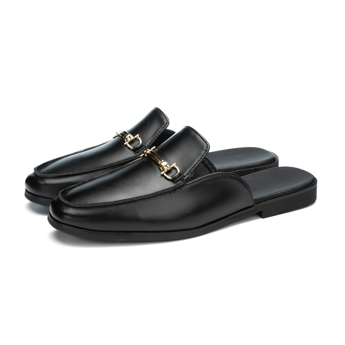 Flip Flop Leather Men - Fashion Men's Slip-on Half Slippers New