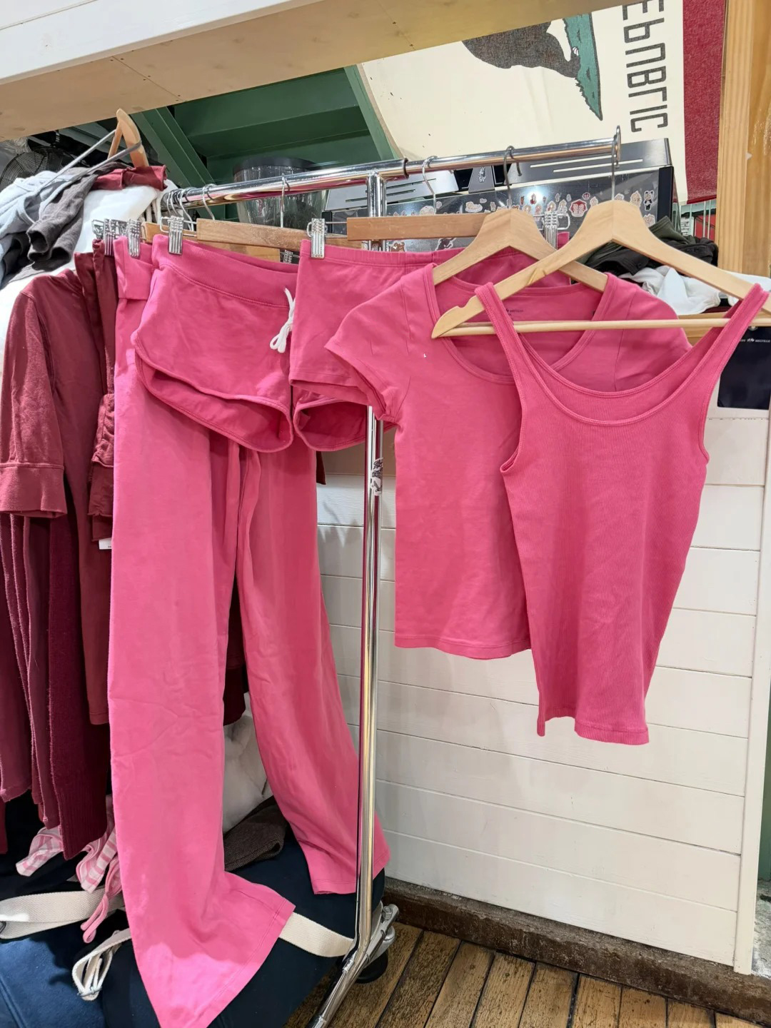 New Rose Pink Cotton Short Pan - Short Linen Drawstring のレビューと価格