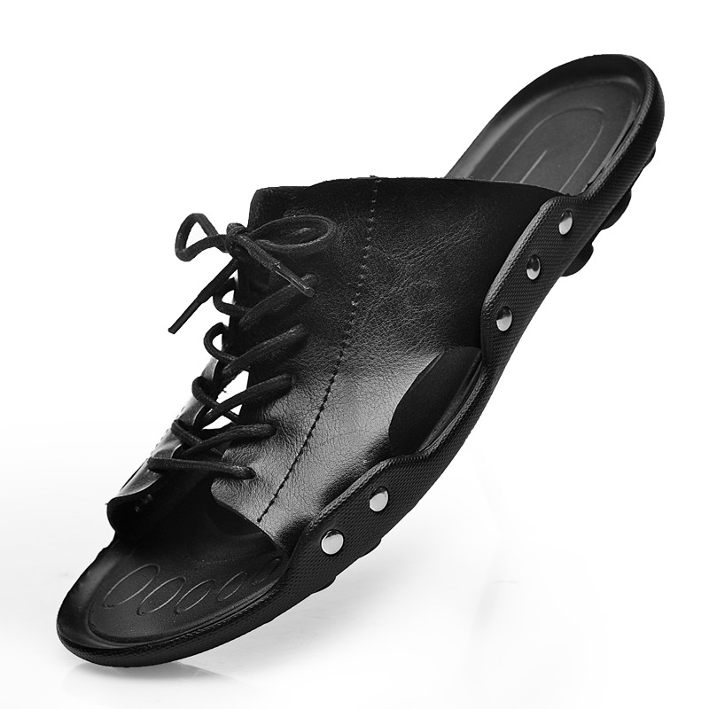 Summer Tide Mens Slippers Brit - Flip Flop Leather Men のレビューと価格