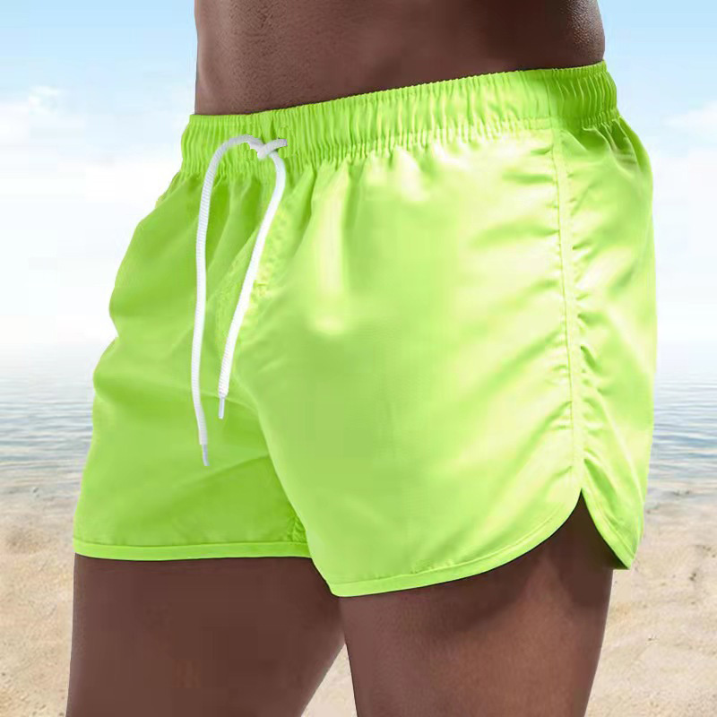 Men's 2026 Solid Drawstring Br - Trunks Board Surf のレビューと価格
