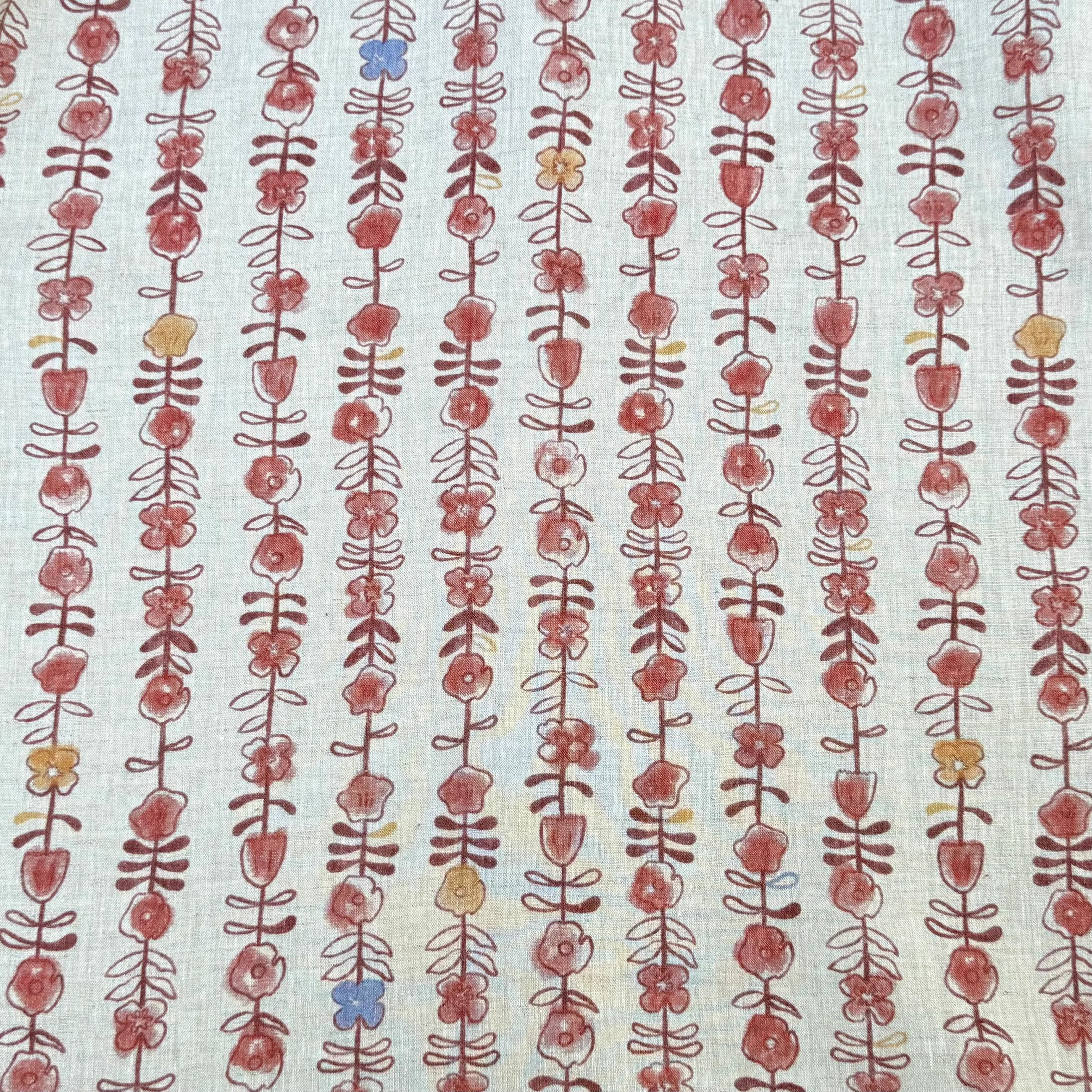 1yard Unique flowers print fab - Linen Shirt Breathable のレビューと価格
