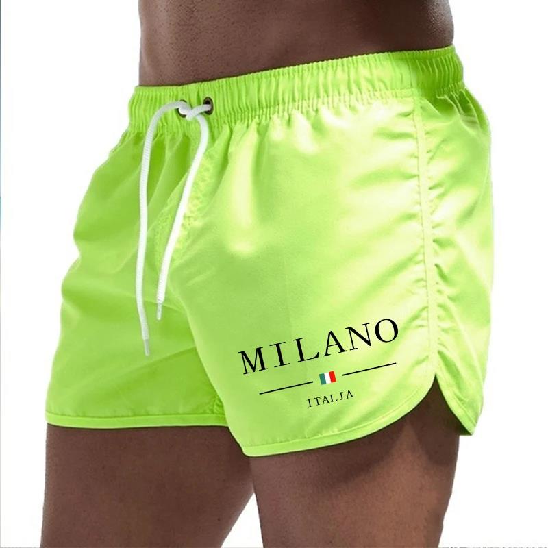 2025 Summer Men's Beach Shorts - Trunks Board Surf のレビューと価格