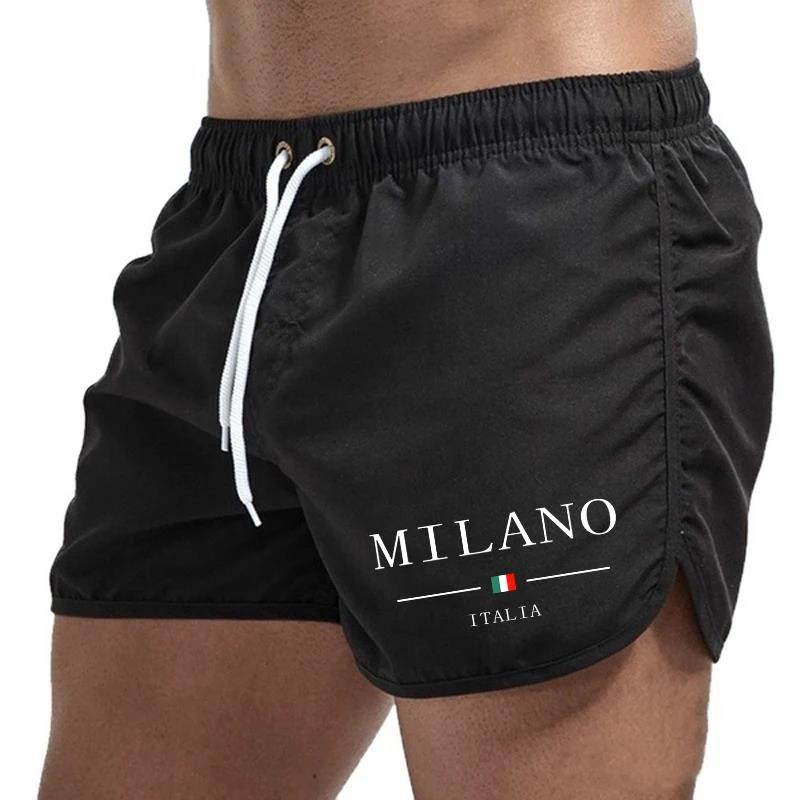 2025 Summer Men's Beach Shorts - Trunks Board Surf のレビューと価格