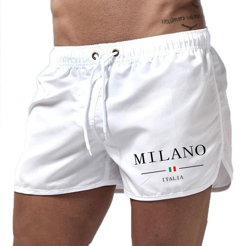 2025 Summer Men's Beach Shorts - Trunks Board Surf のレビューと価格