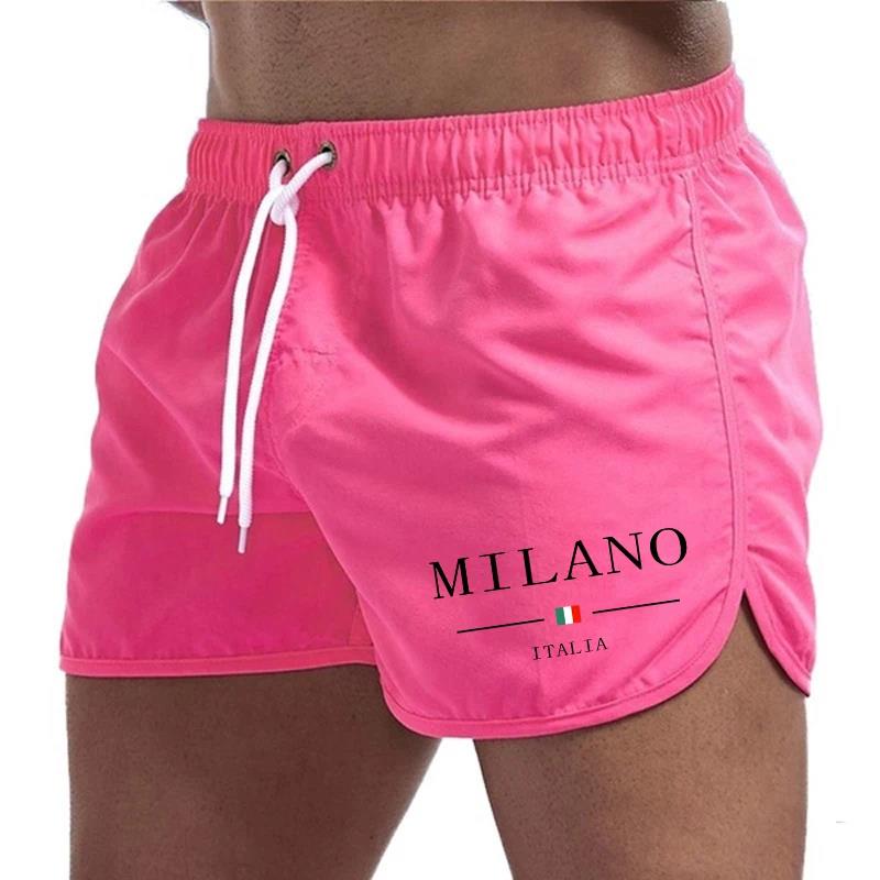 2025 Summer Men's Beach Shorts - Trunks Board Surf のレビューと価格