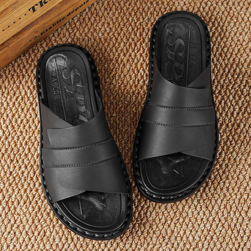 2026 Summer Classic Leather Me - Flip Flop Leather Men のレビューと価格