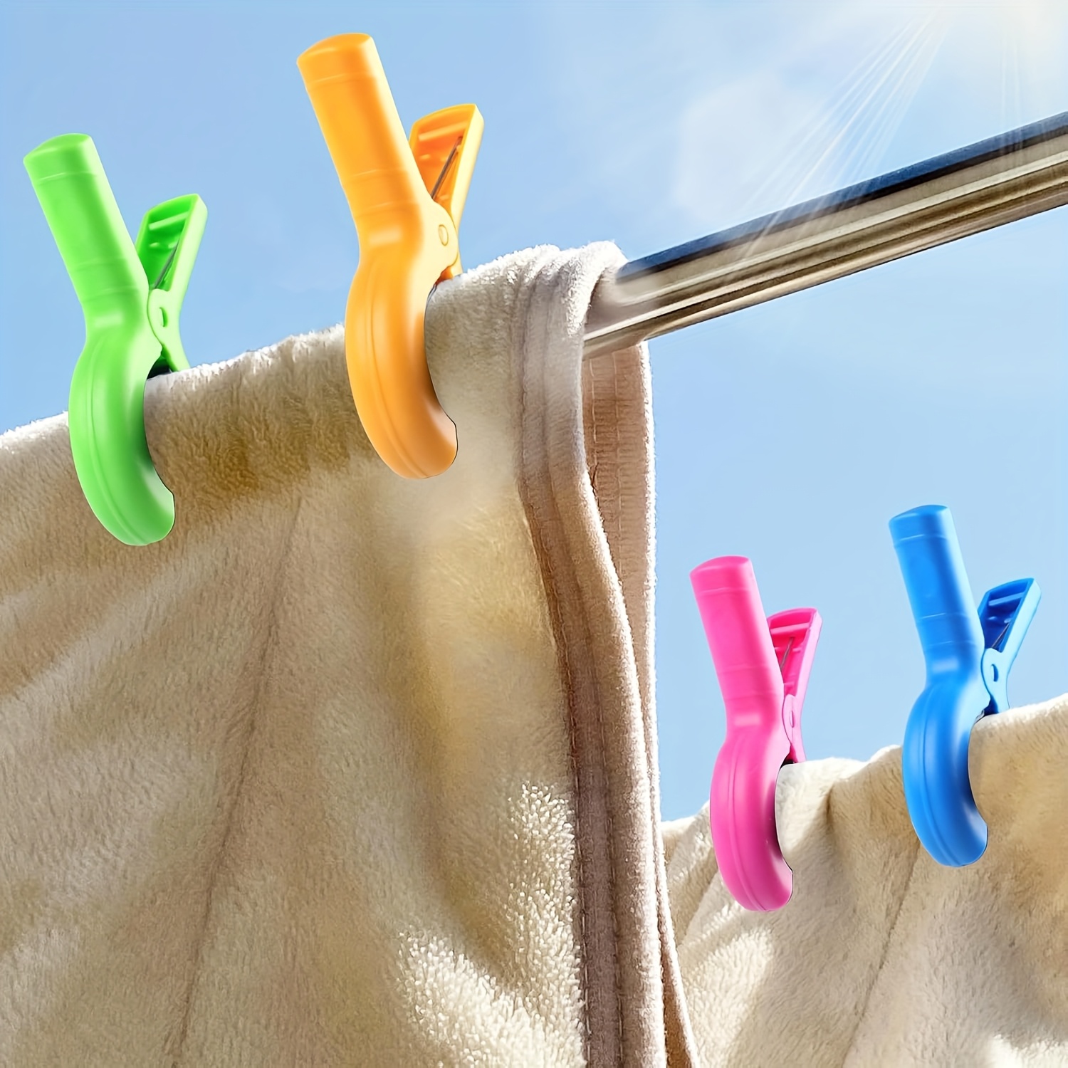 Towel Clips for Beach Chairs,  - Beach Towel Large のレビューと価格