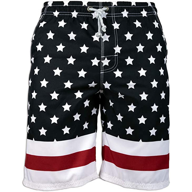 Men Board Shorts Summer Quick  - Trunks Board Surf のレビューと価格