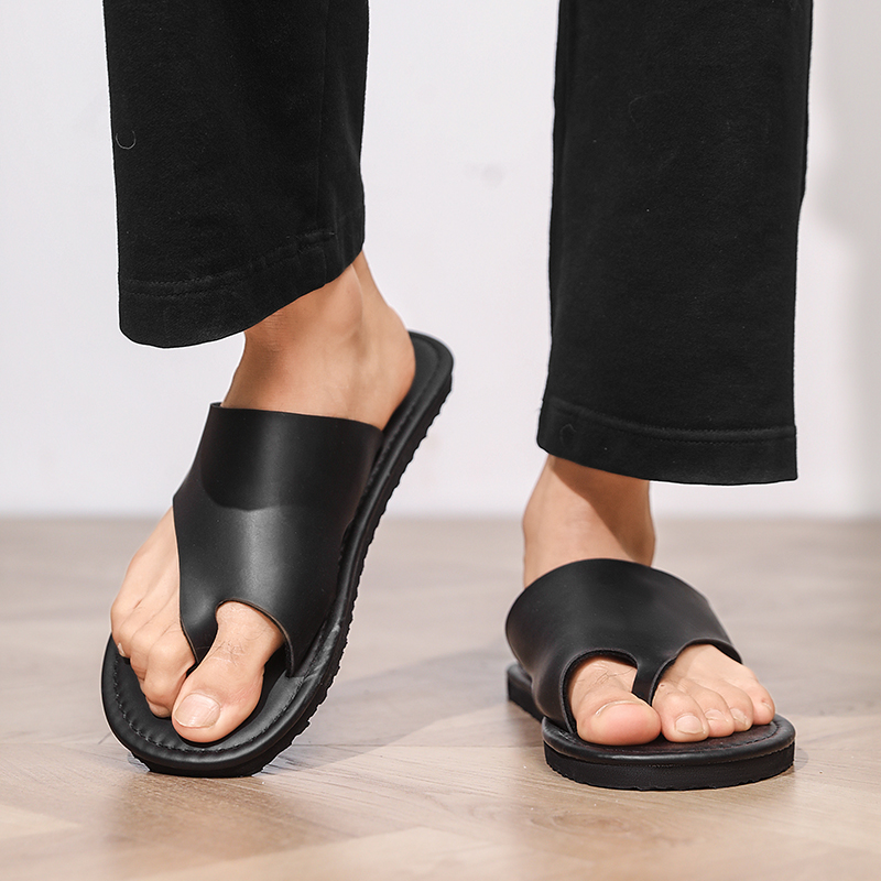 High Quality Mens Slippers Fas - Flip Flop Leather Men のレビューと価格