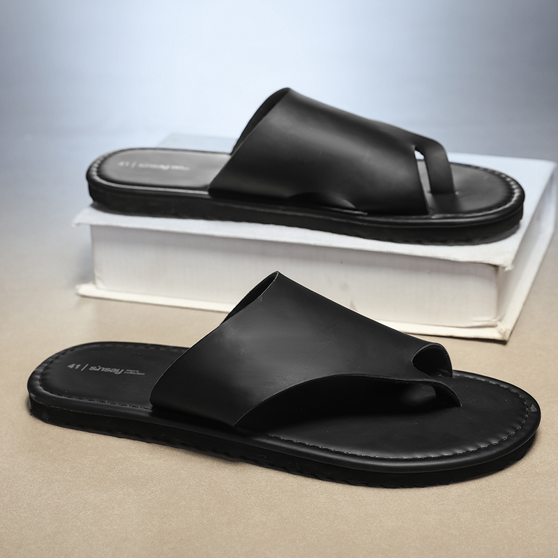 High Quality Mens Slippers Fas - Flip Flop Leather Men のレビューと価格