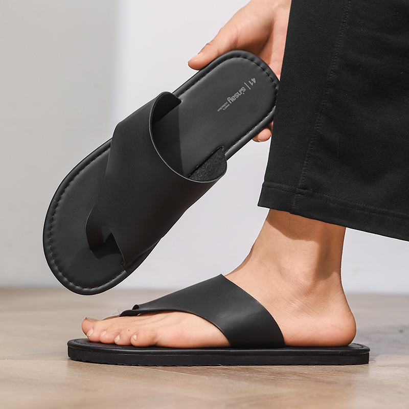 High Quality Mens Slippers Fas - Flip Flop Leather Men のレビューと価格