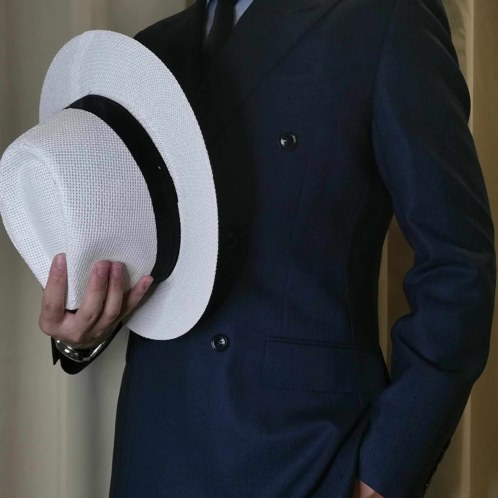 Men Summer Panama Straw Hat Na - Bucket Hat Straw のレビューと価格