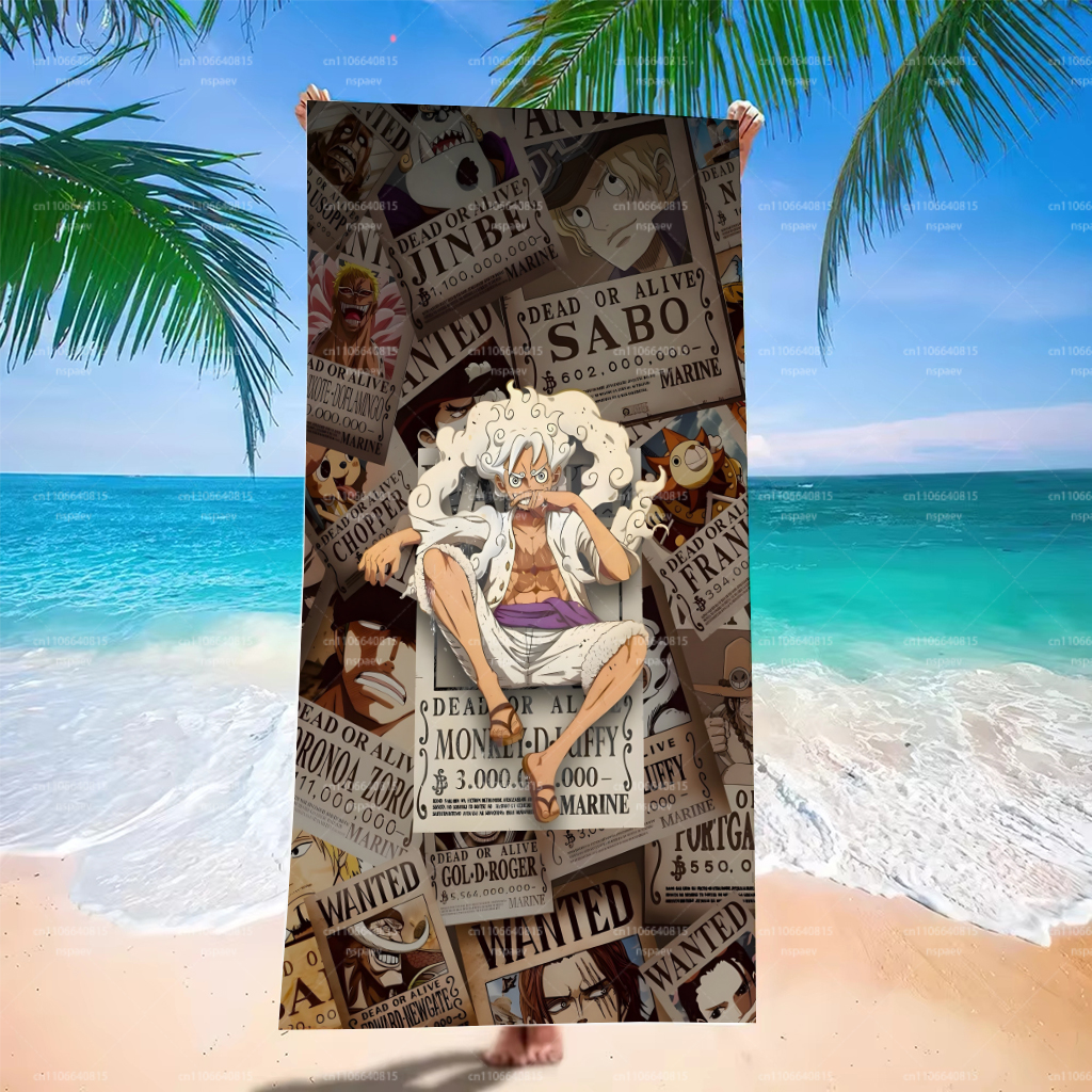Retro Pirate Wanted Bounty Lar - Beach Towel Large のレビューと価格