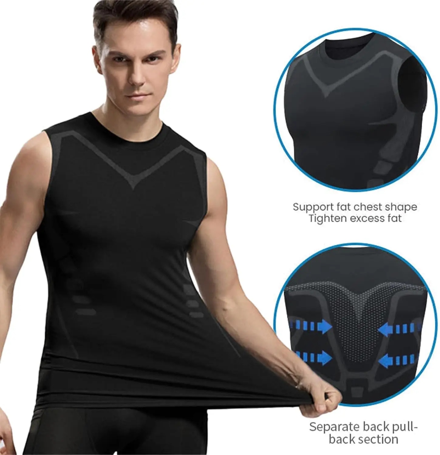 Men's Compression Tank Top, Sl - Tank Top Muscle のレビューと価格