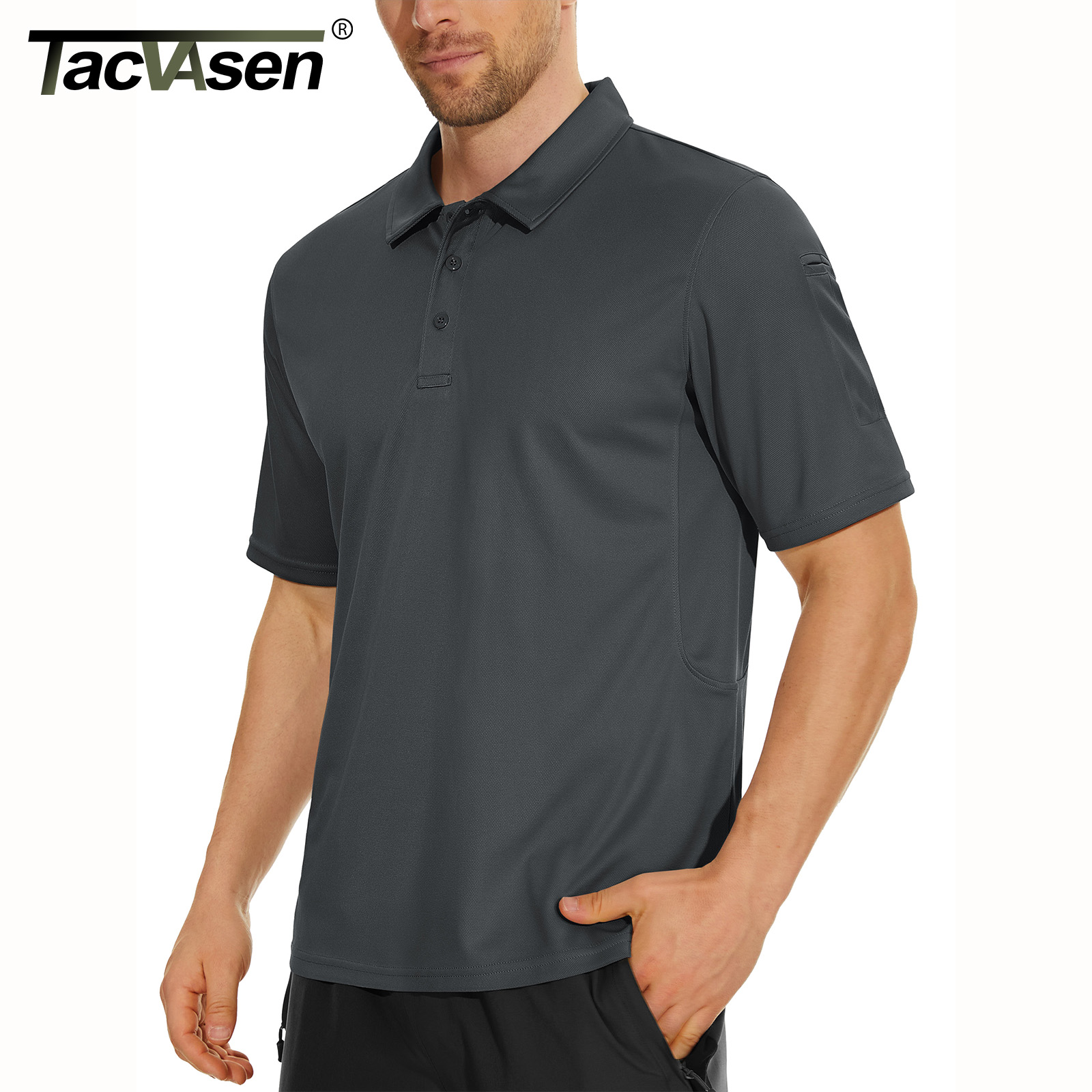 TACVASEN Summer Colorful Fashi - Polo Shirt Pique のレビューと価格