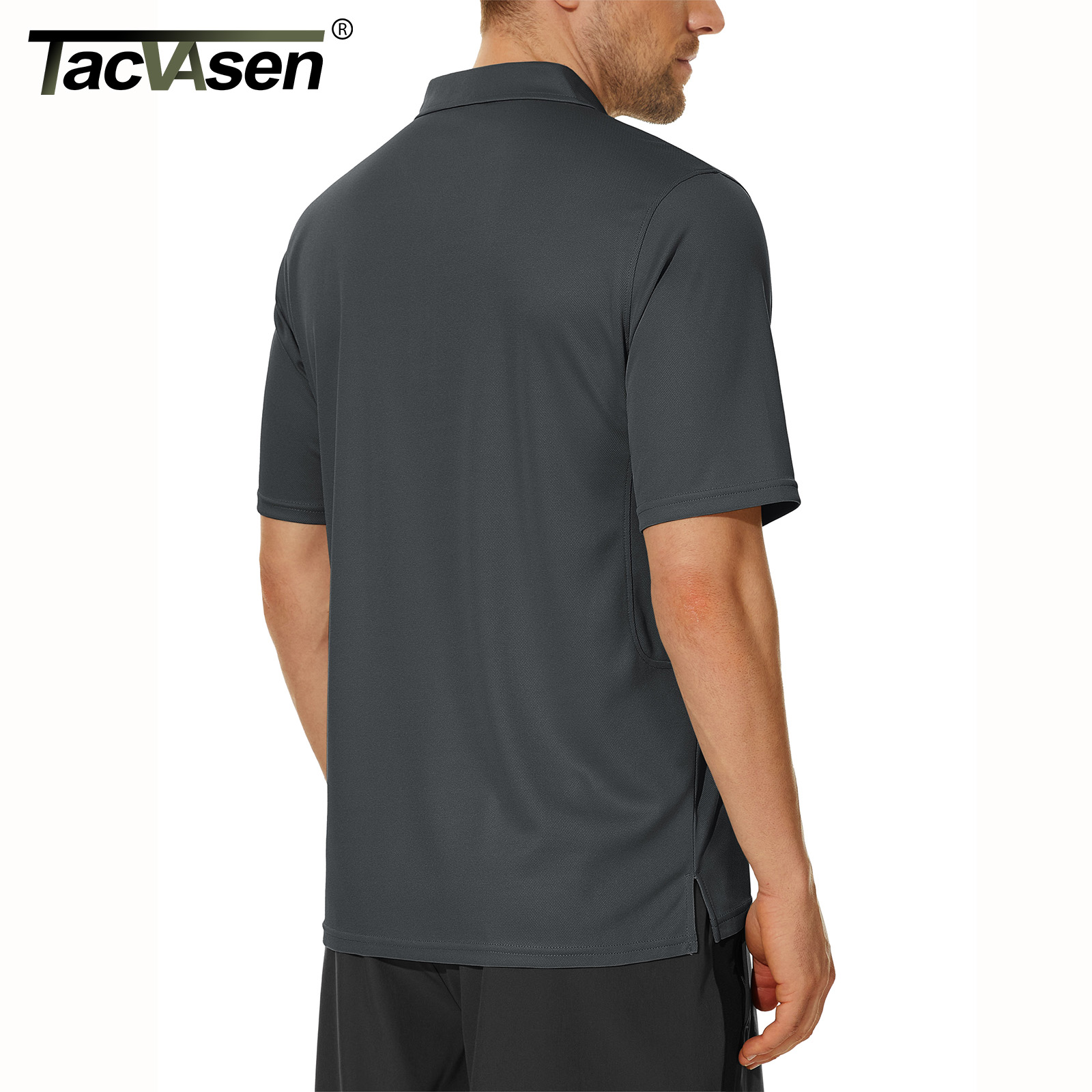 TACVASEN Summer Colorful Fashi - Polo Shirt Pique のレビューと価格