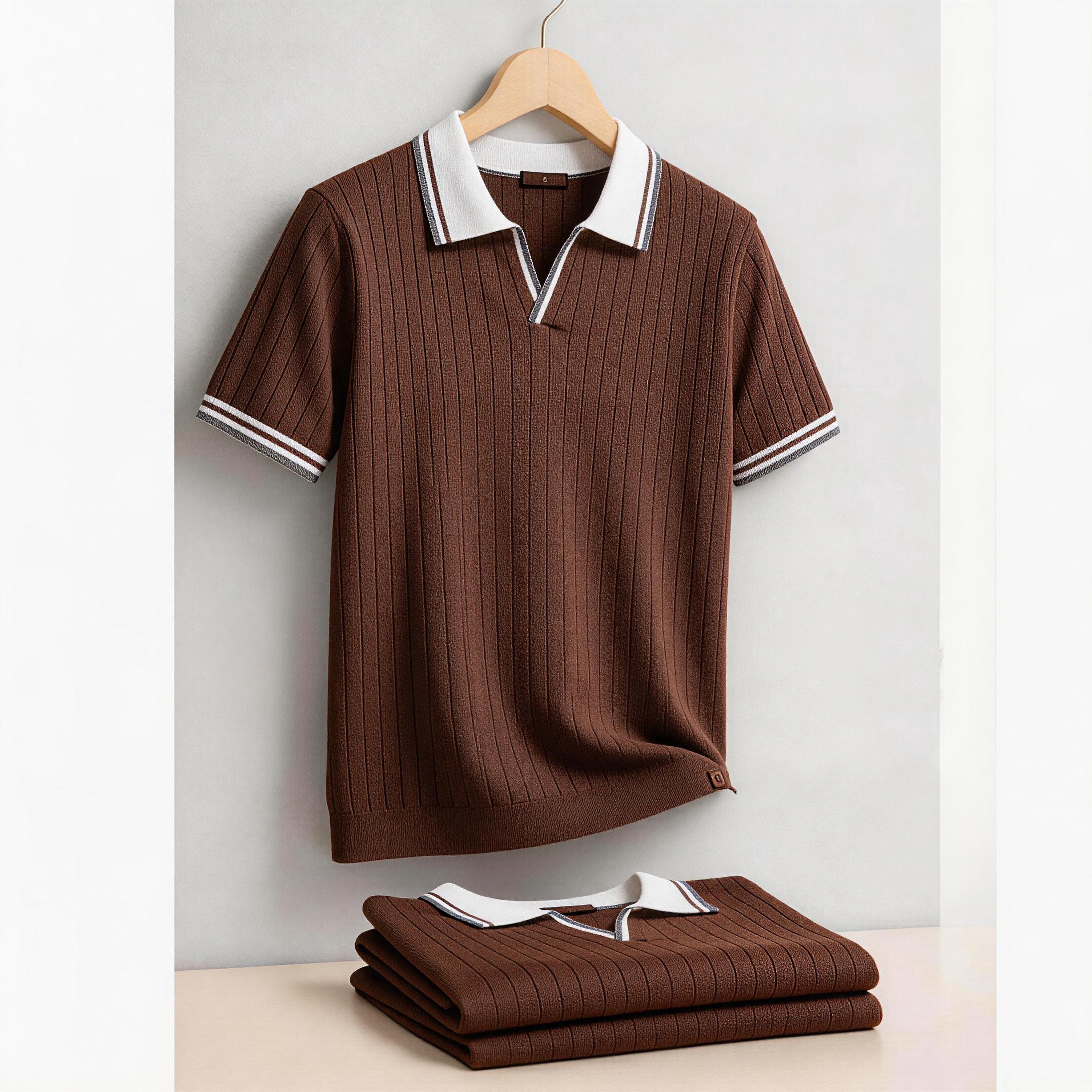 AIOPESON Men's Polo Shirt 100% - Polo Shirt Pique のレビューと価格