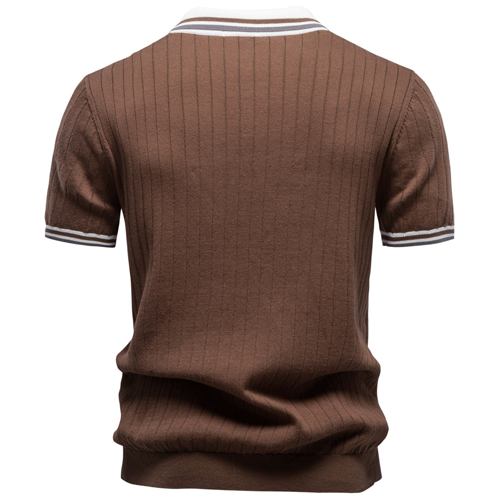 AIOPESON Men's Polo Shirt 100% - Polo Shirt Pique のレビューと価格