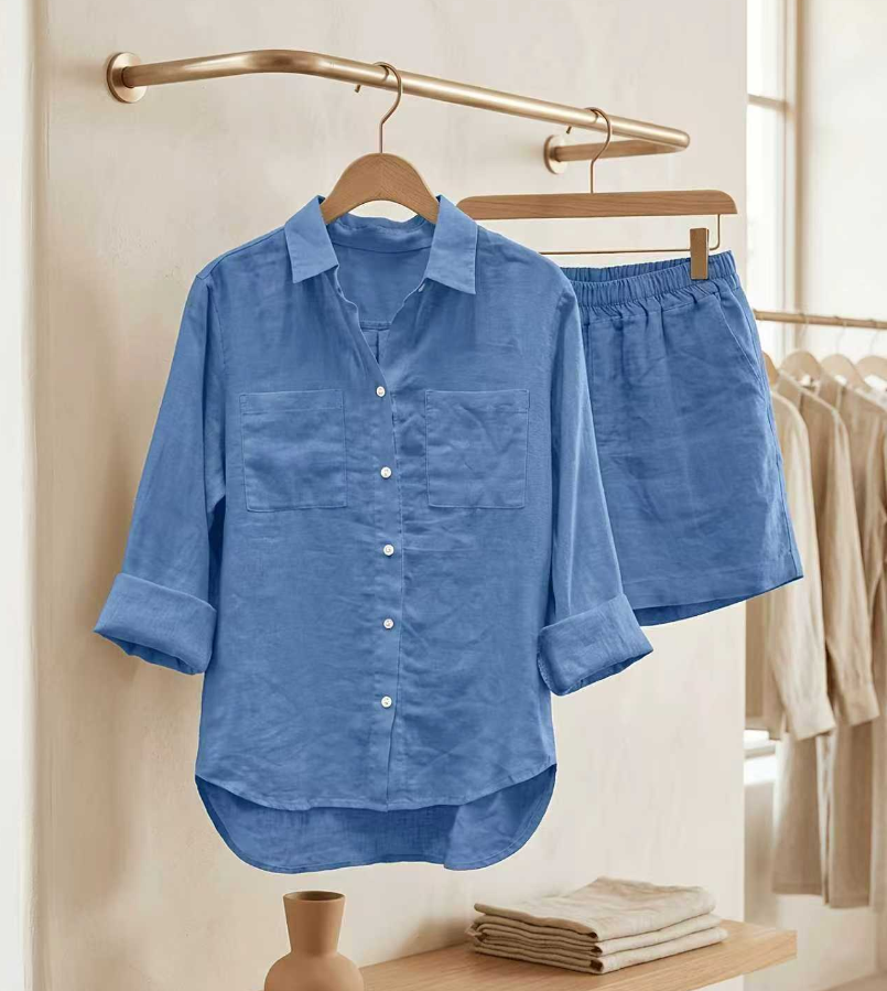 Summer Cotton Linen Casual Hom - Linen Shirt Breathable のレビューと価格