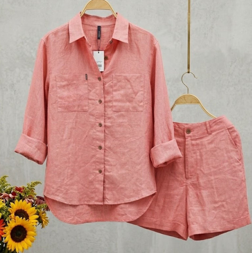 Summer Cotton Linen Casual Hom - Linen Shirt Breathable のレビューと価格