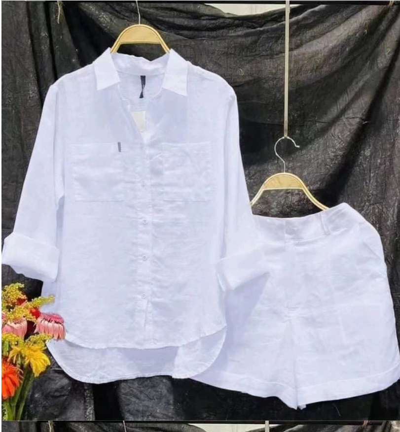 Summer Cotton Linen Casual Hom - Linen Shirt Breathable のレビューと価格