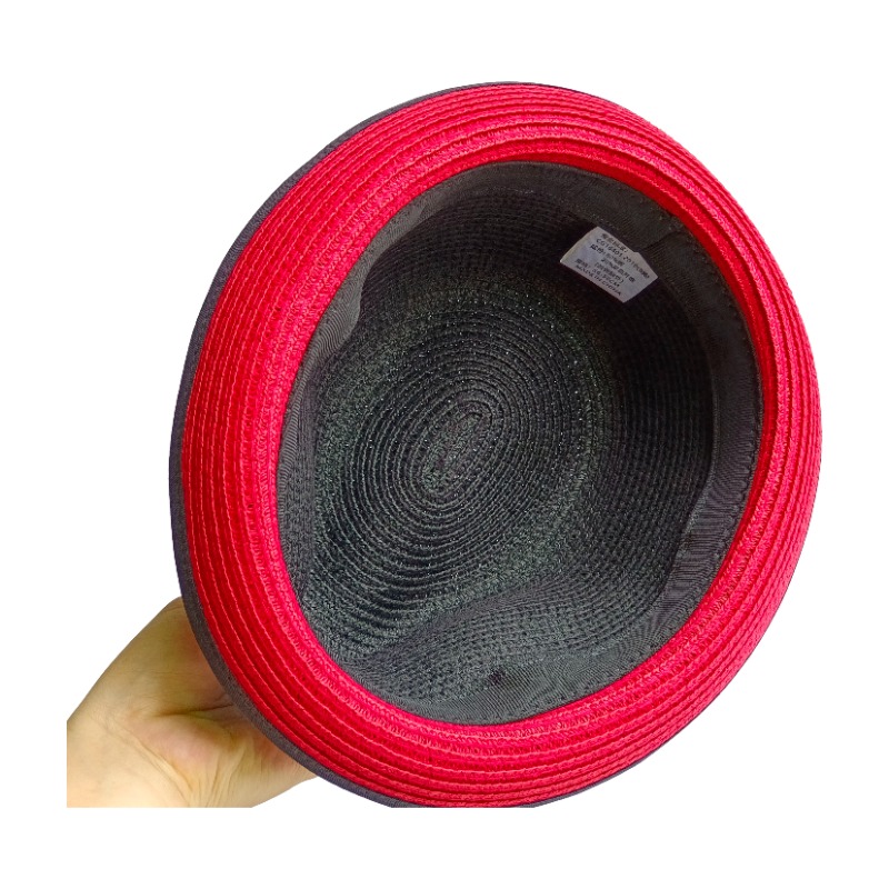 Men’s Straw Hat Two-tone Splic - Bucket Hat Straw のレビューと価格