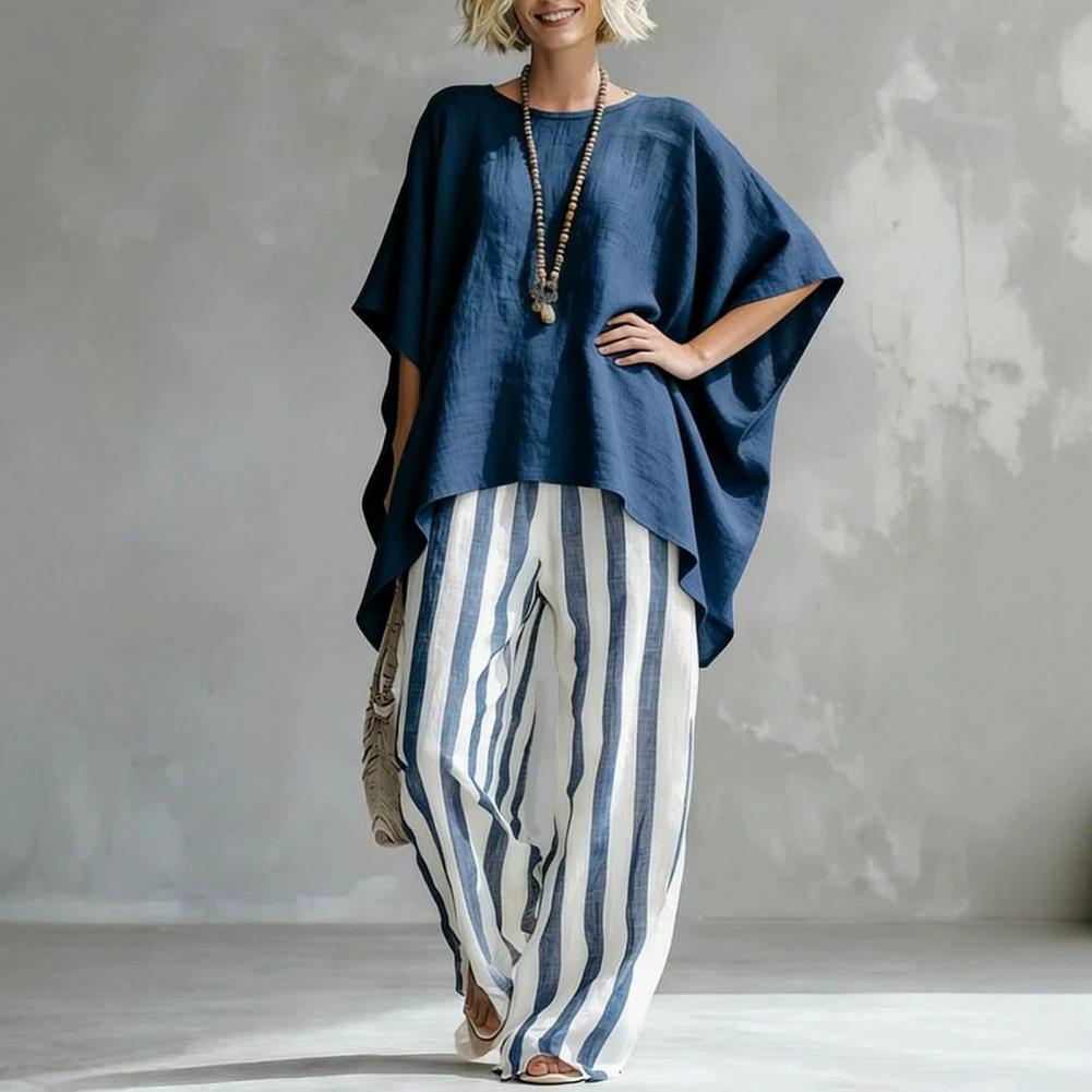 Cotton Linen Women T-shirt Pan - Linen Shirt Breathable のレビューと価格