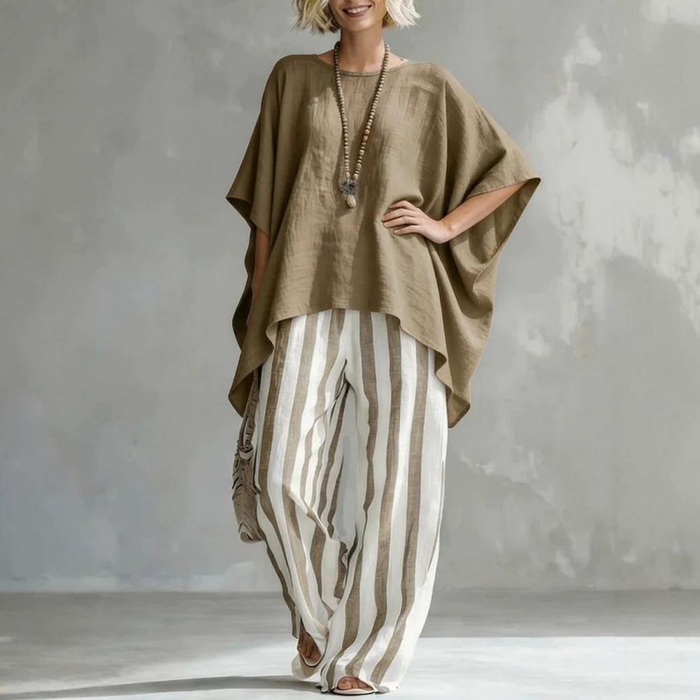 Cotton Linen Women T-shirt Pan - Linen Shirt Breathable のレビューと価格