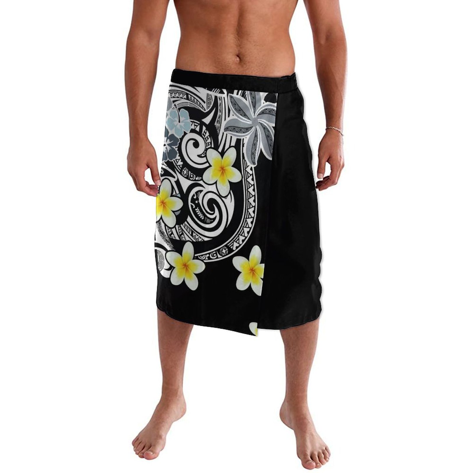 Fashion Samoan Polynesian Prin - Sarong Men Wrap のレビューと価格