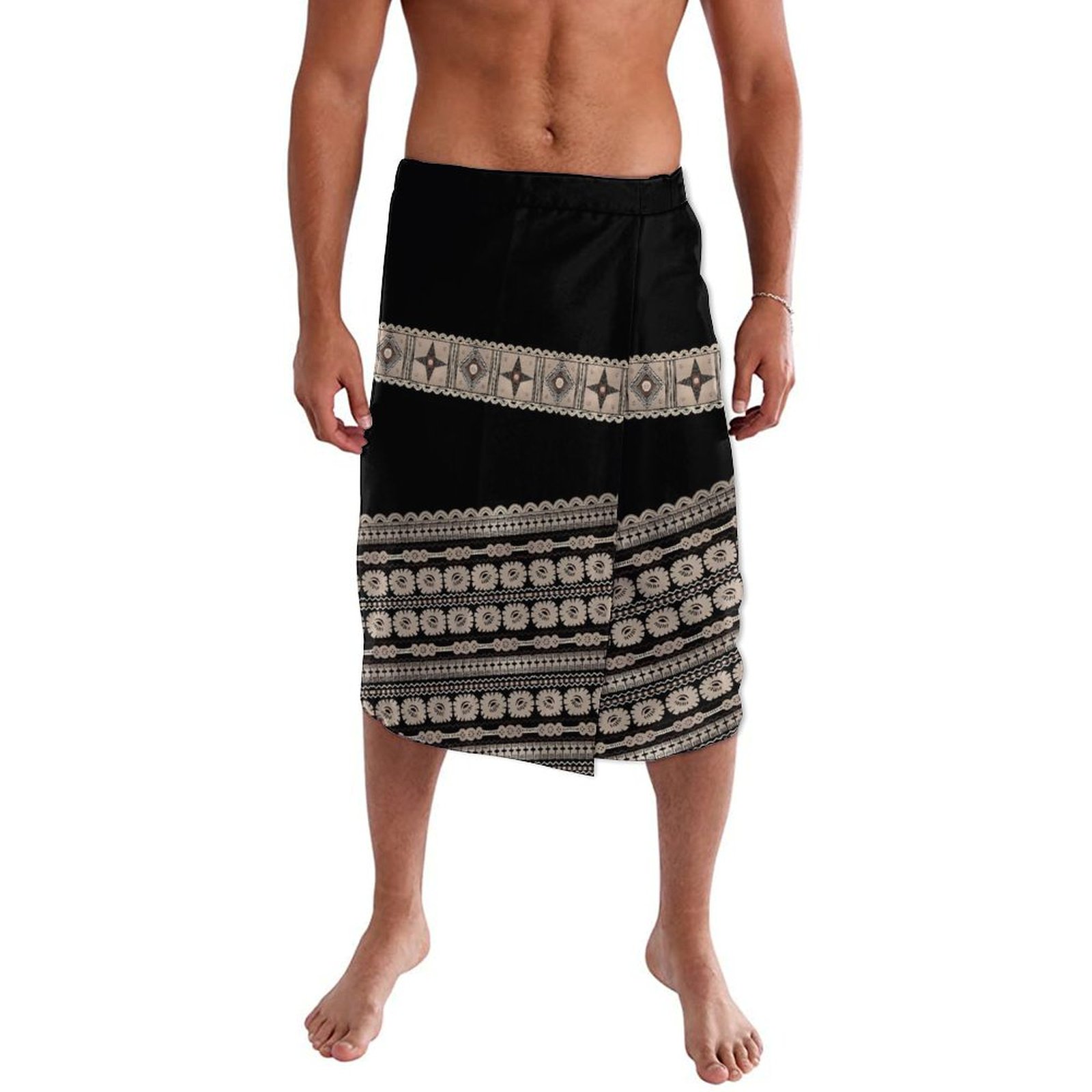 Fashion Samoan Polynesian Prin - Sarong Men Wrap のレビューと価格