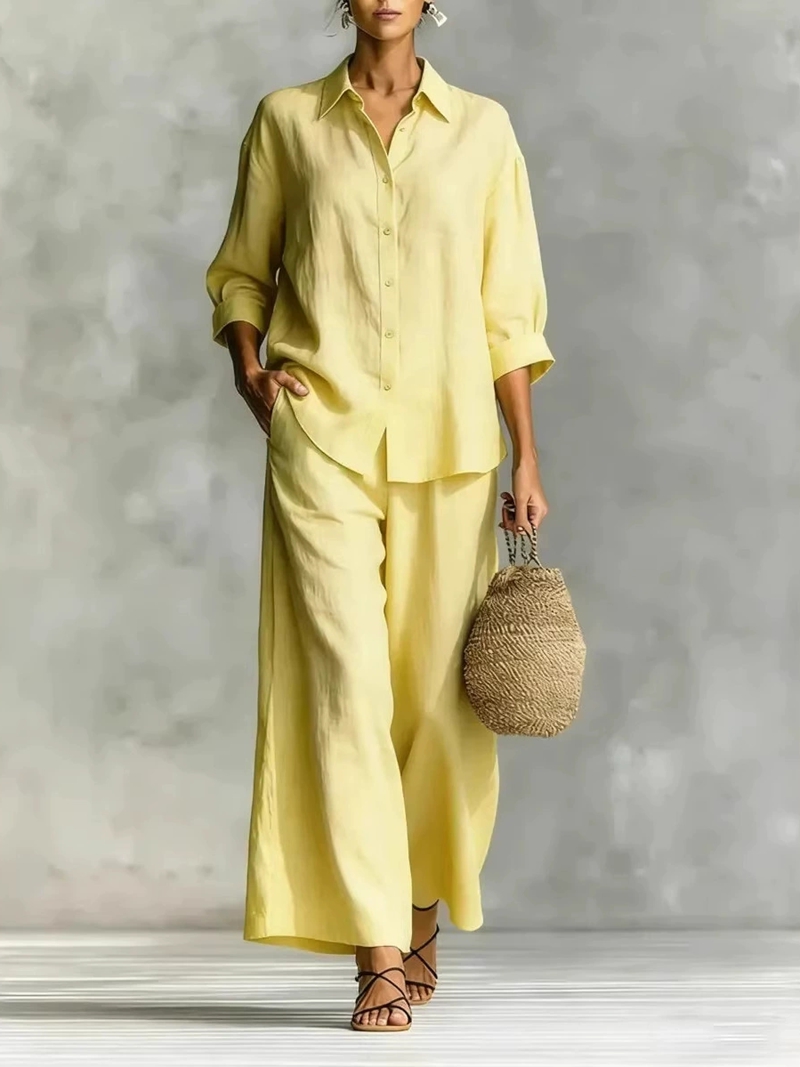 Women's New 7-Sleeve Shirt & W - Linen Shirt Breathable のレビューと価格