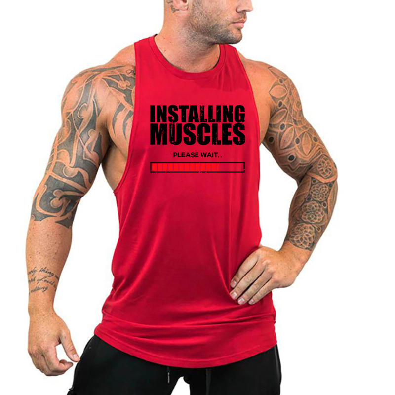 Installing Muscles Please Wait - Tank Top Muscle のレビューと価格