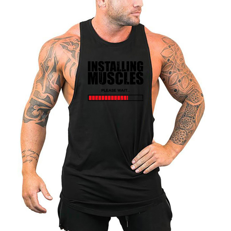 Installing Muscles Please Wait - Tank Top Muscle のレビューと価格