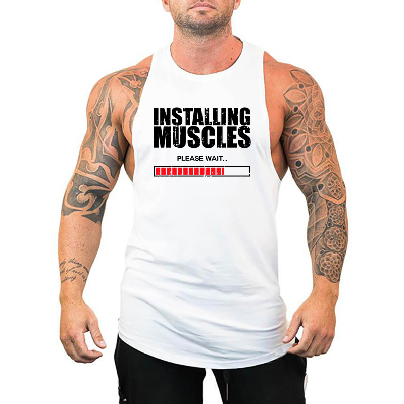 Installing Muscles Please Wait - Tank Top Muscle のレビューと価格