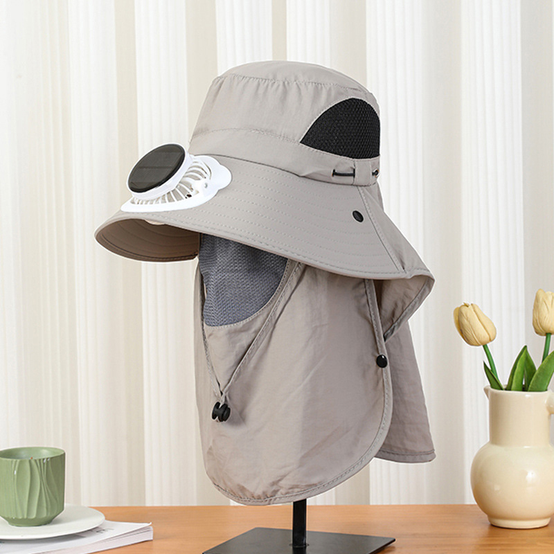 Men Wide Brim Solar Fan Hat wi - Bucket Hat Straw のレビューと価格