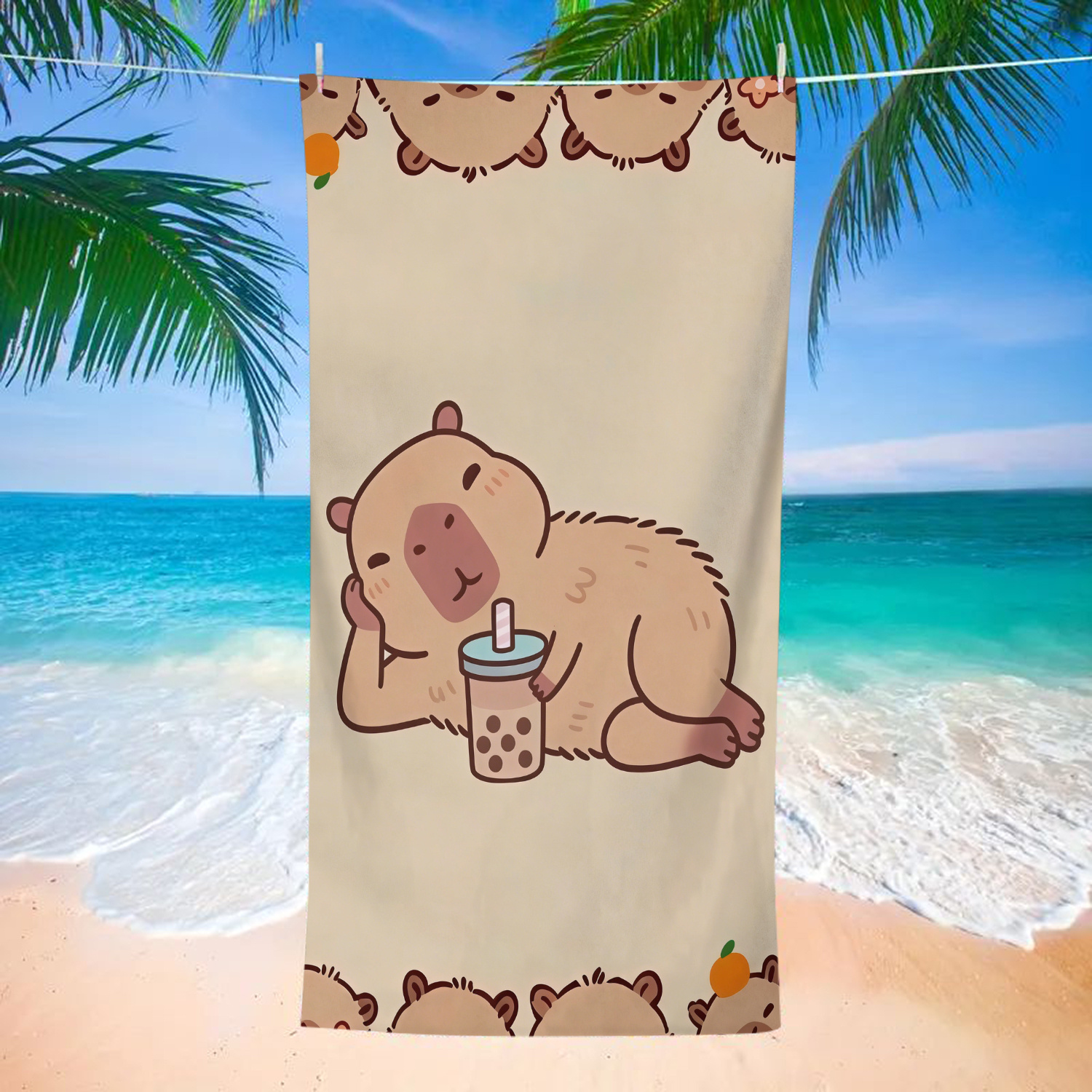 Extra-Large Beach Towel - Ultr - Beach Towel Large のレビューと価格