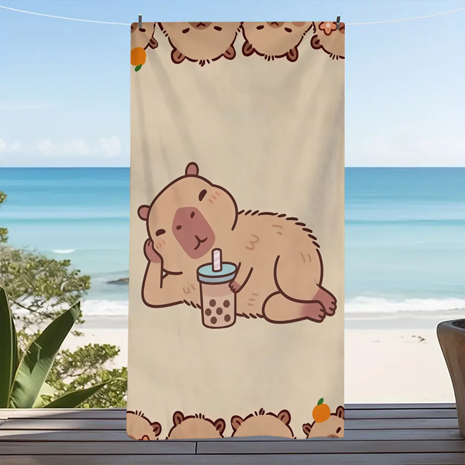 Extra-Large Beach Towel - Ultr - Beach Towel Large のレビューと価格