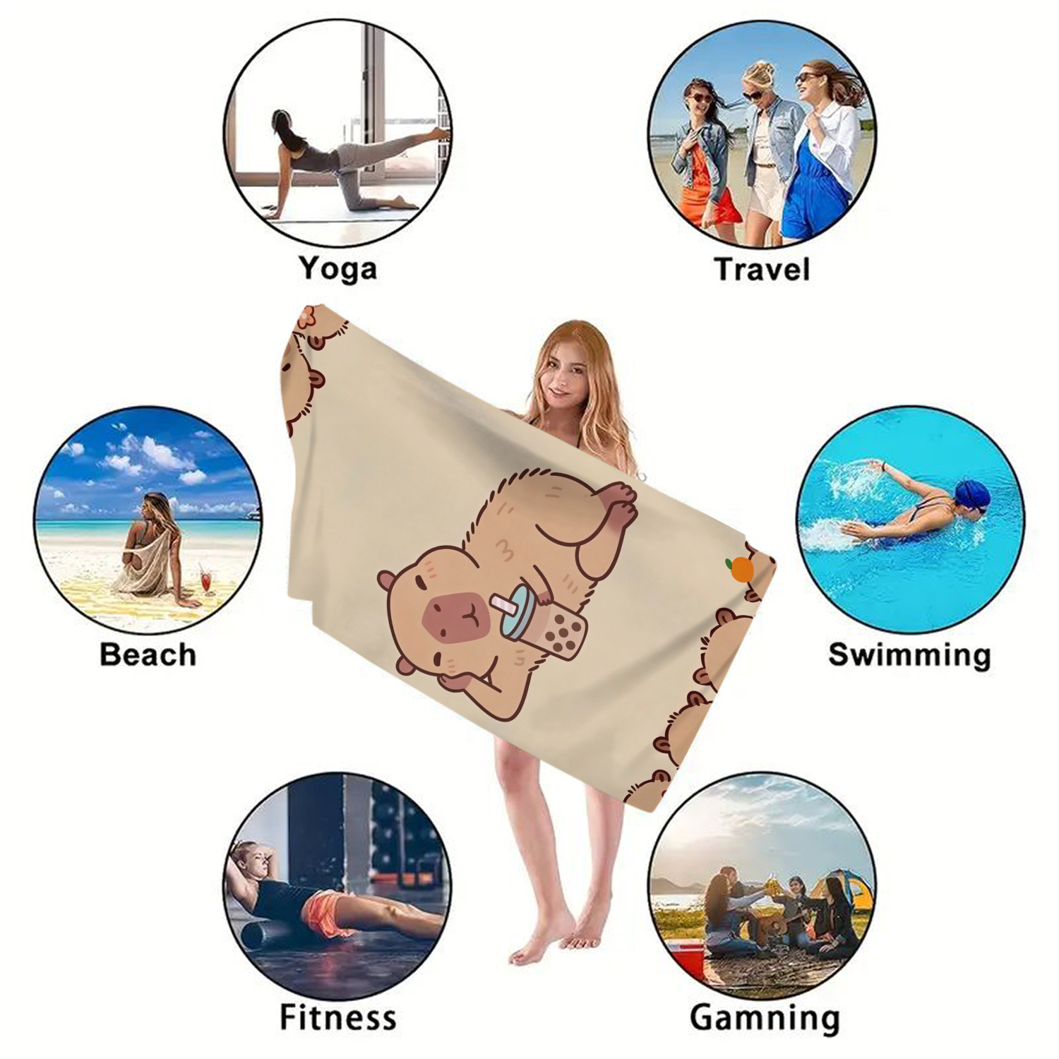 Extra-Large Beach Towel - Ultr - Beach Towel Large のレビューと価格