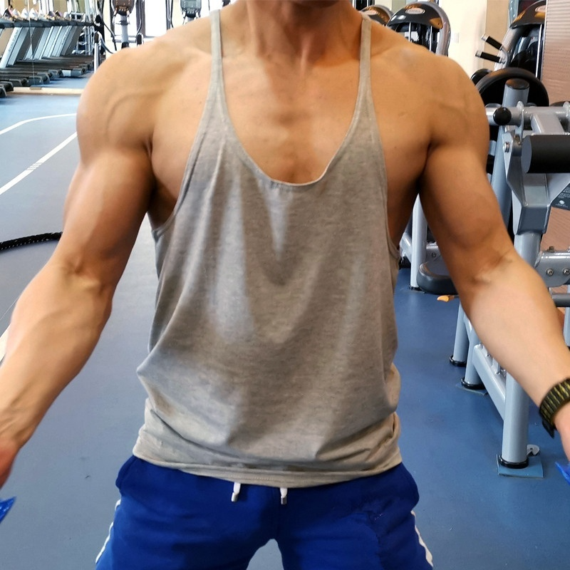 Men's Gym Workout Bodybuilding - Tank Top Muscle のレビューと価格