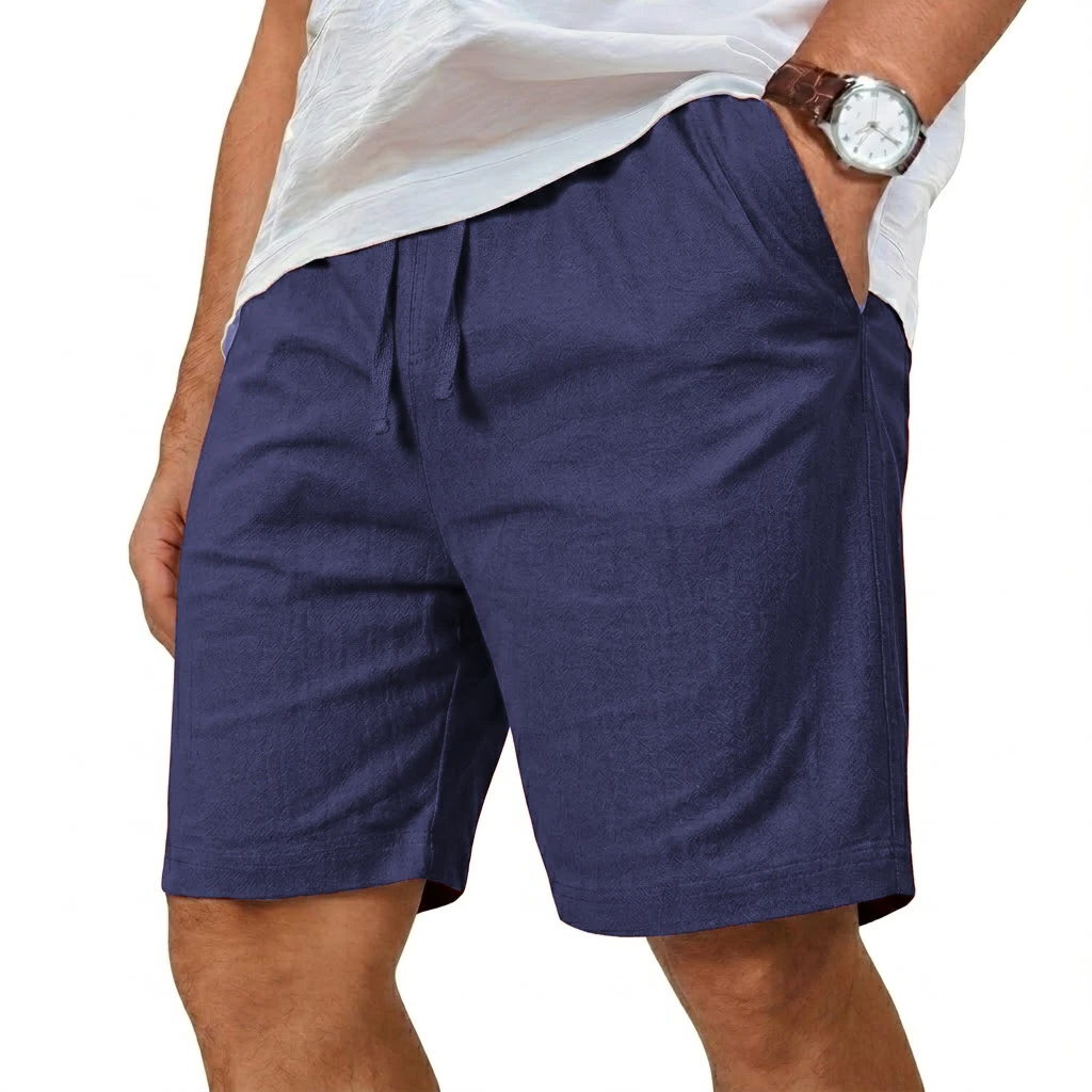 Oversized Cotton Linen Shorts  - Short Linen Drawstring のレビューと価格