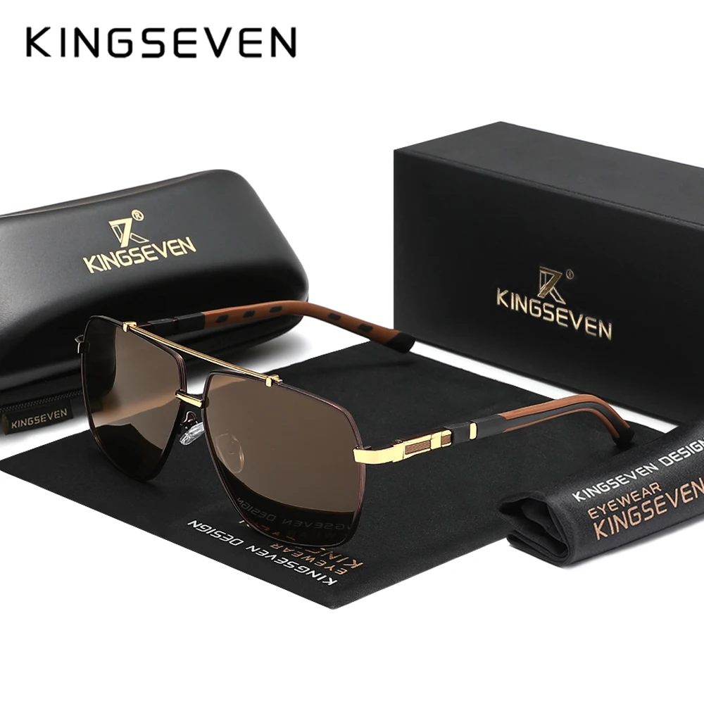 KINGSEVEN New Luxury Sunglasse - Sunglasses Aviator Polarized のレビューと価格