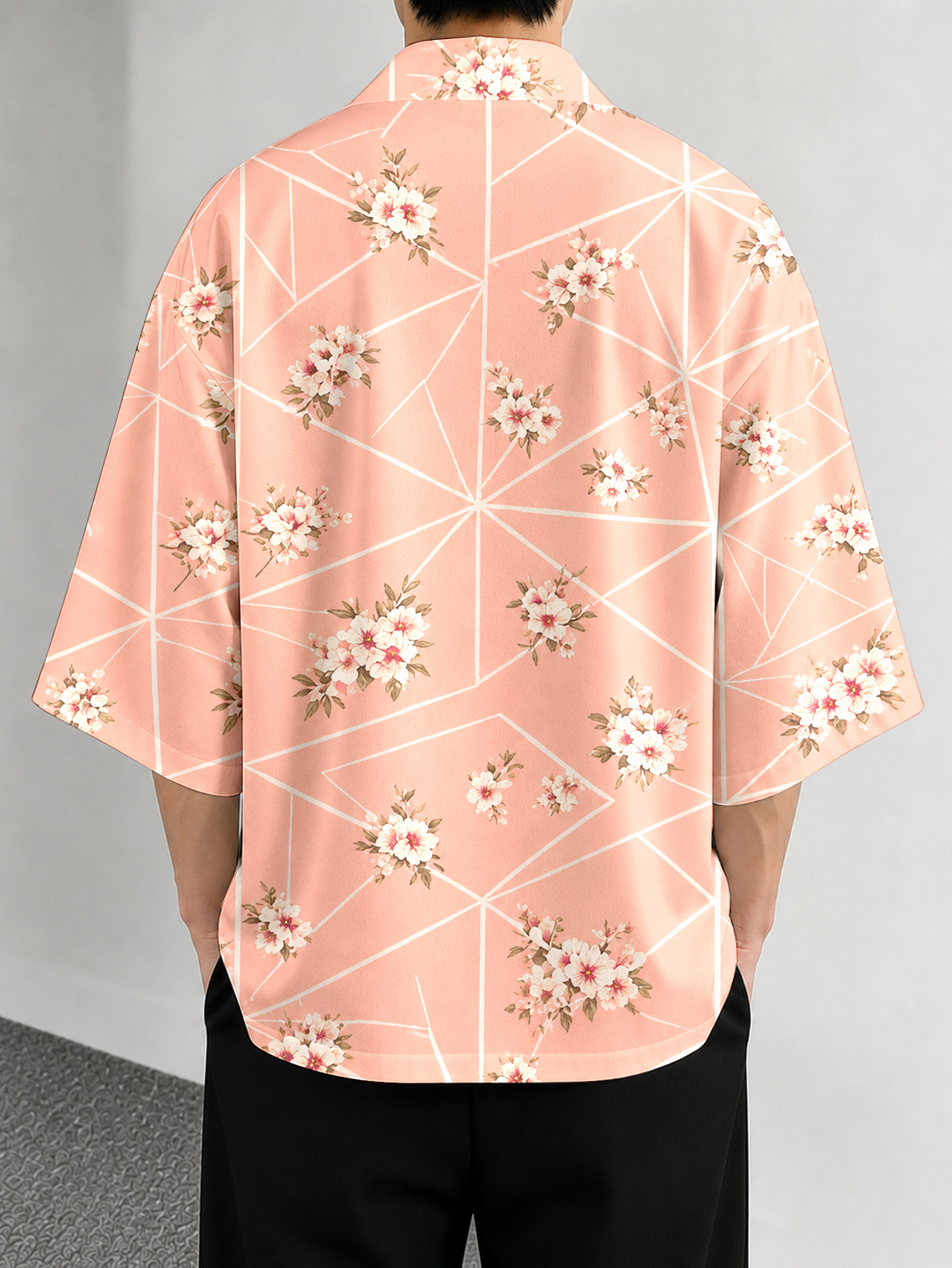 Men's casual top  Sakura Geome - Resort Shirt Floral のレビューと価格