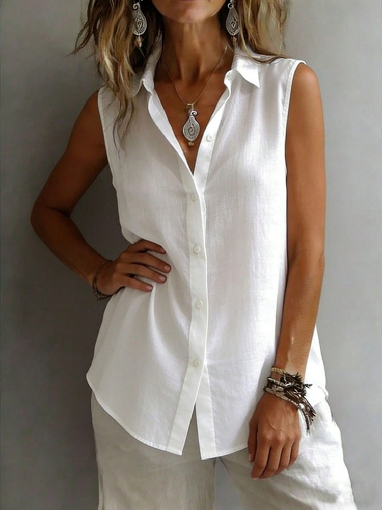 Fashionable and Elegant Sleeve - Shirt Camp Collar のレビューと価格