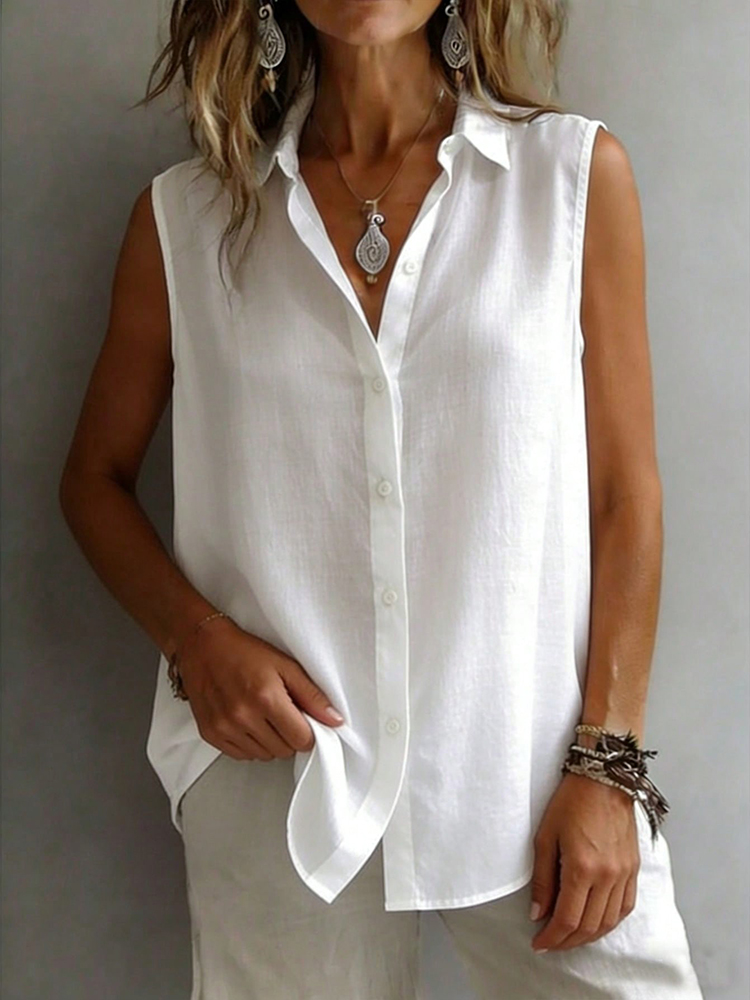Fashionable and Elegant Sleeve - Shirt Camp Collar のレビューと価格