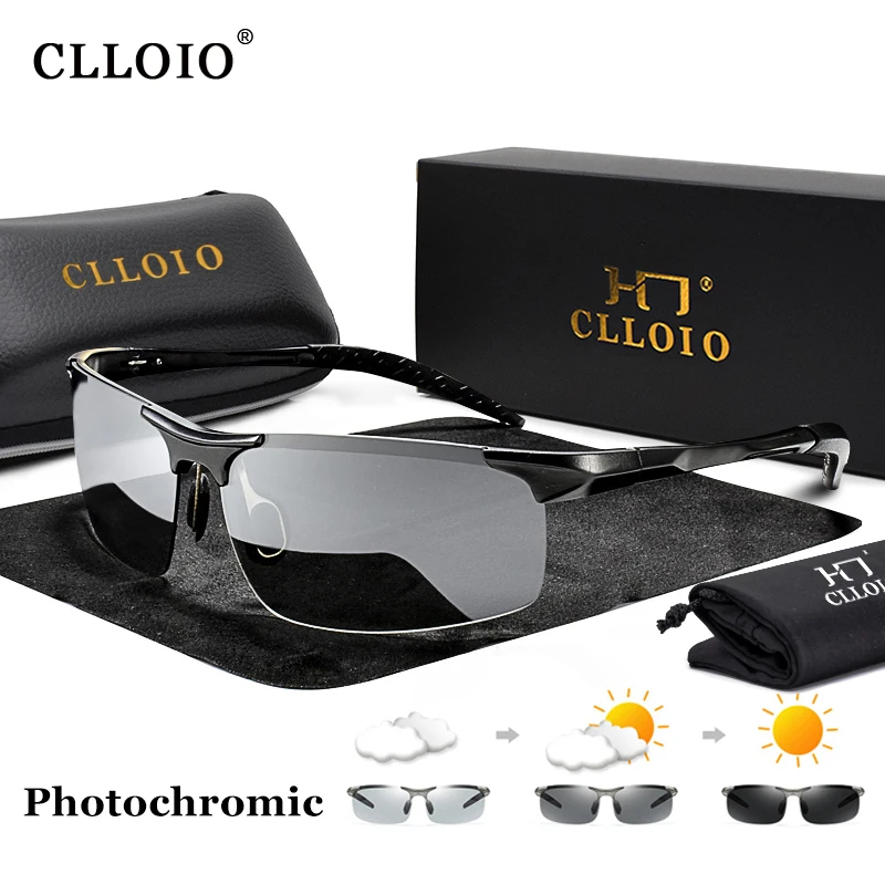 CLLOIO Aluminum Photochromic S - Sunglasses Aviator Polarized のレビューと価格